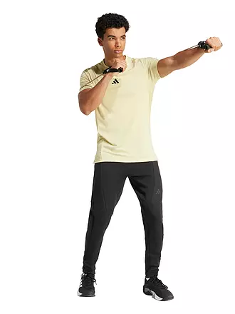 ADIDAS | Fitnessshirt da uomo D4T | gelb
